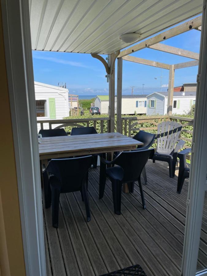 Mobil-Home Vue Sur Mer Le Portel Bagian luar foto