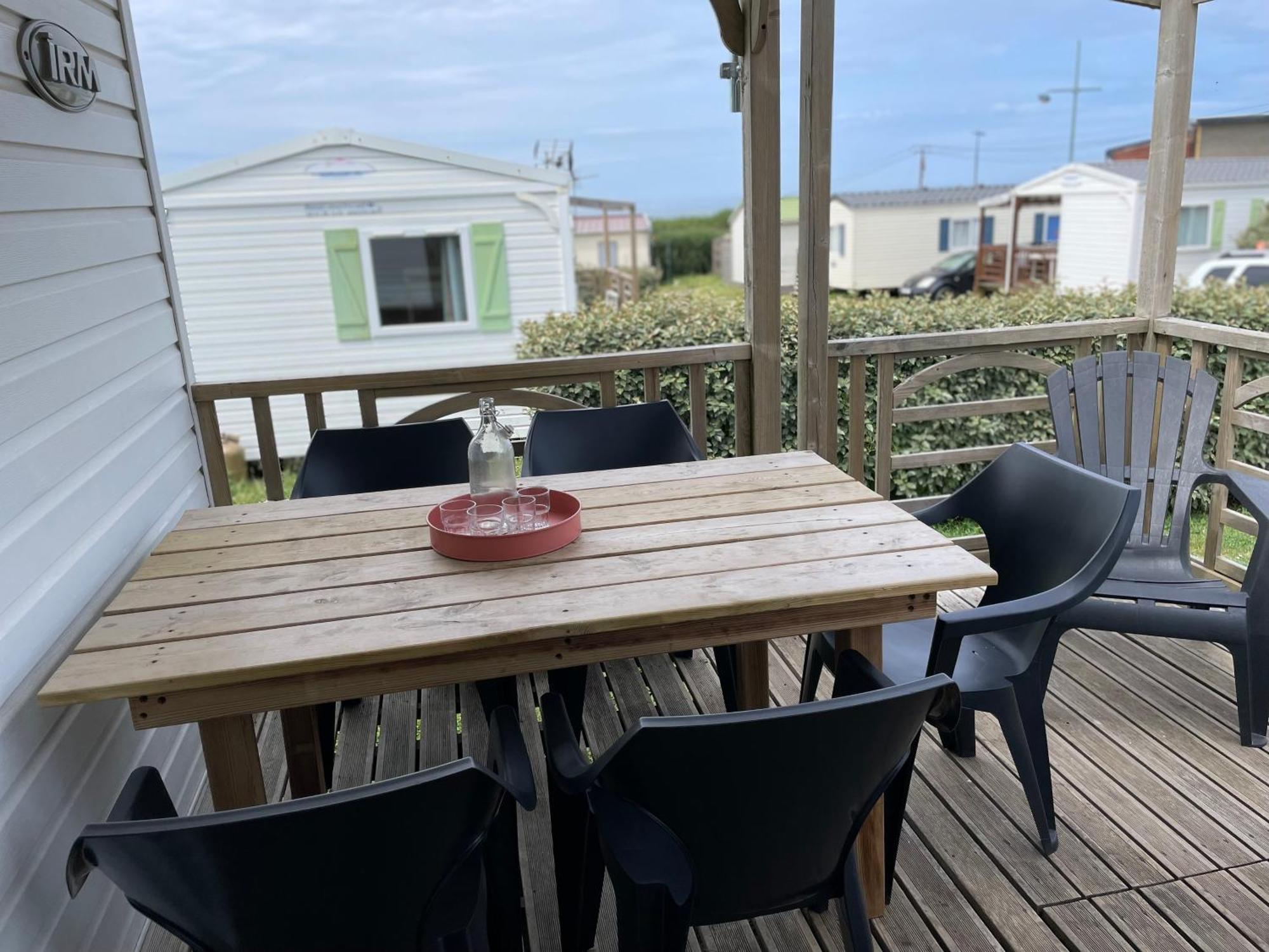 Mobil-Home Vue Sur Mer Le Portel Bagian luar foto